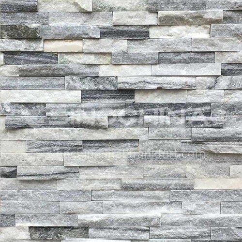 Cultural stone background wall natural stone mosaic wall brick outdoor villa outer wall brick running stone TV background wall-AWM-Dolomite 150mm*600mm